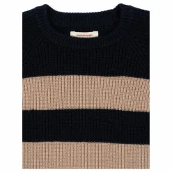 Enfant Konges Sløjd Pull Vitum Rayé Laine Mérinos |