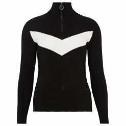 Femme Fusalp Pull Zippé Andromède |