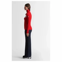 Sale Fusalp Pull Zippé Andromède | Rouge