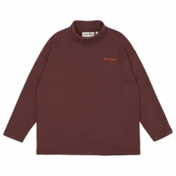 Clearance Main Story Pulls Col Roulé Côtelé Coton Bio | Bordeaux