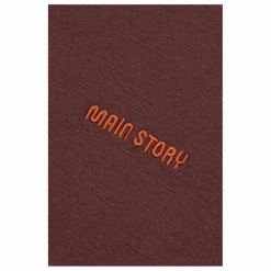 Clearance Main Story Pulls Col Roulé Côtelé Coton Bio | Bordeaux