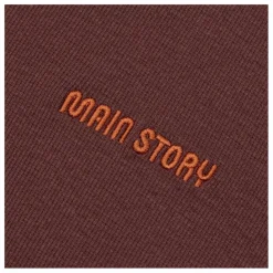 Clearance Main Story Pulls Col Roulé Côtelé Coton Bio | Bordeaux