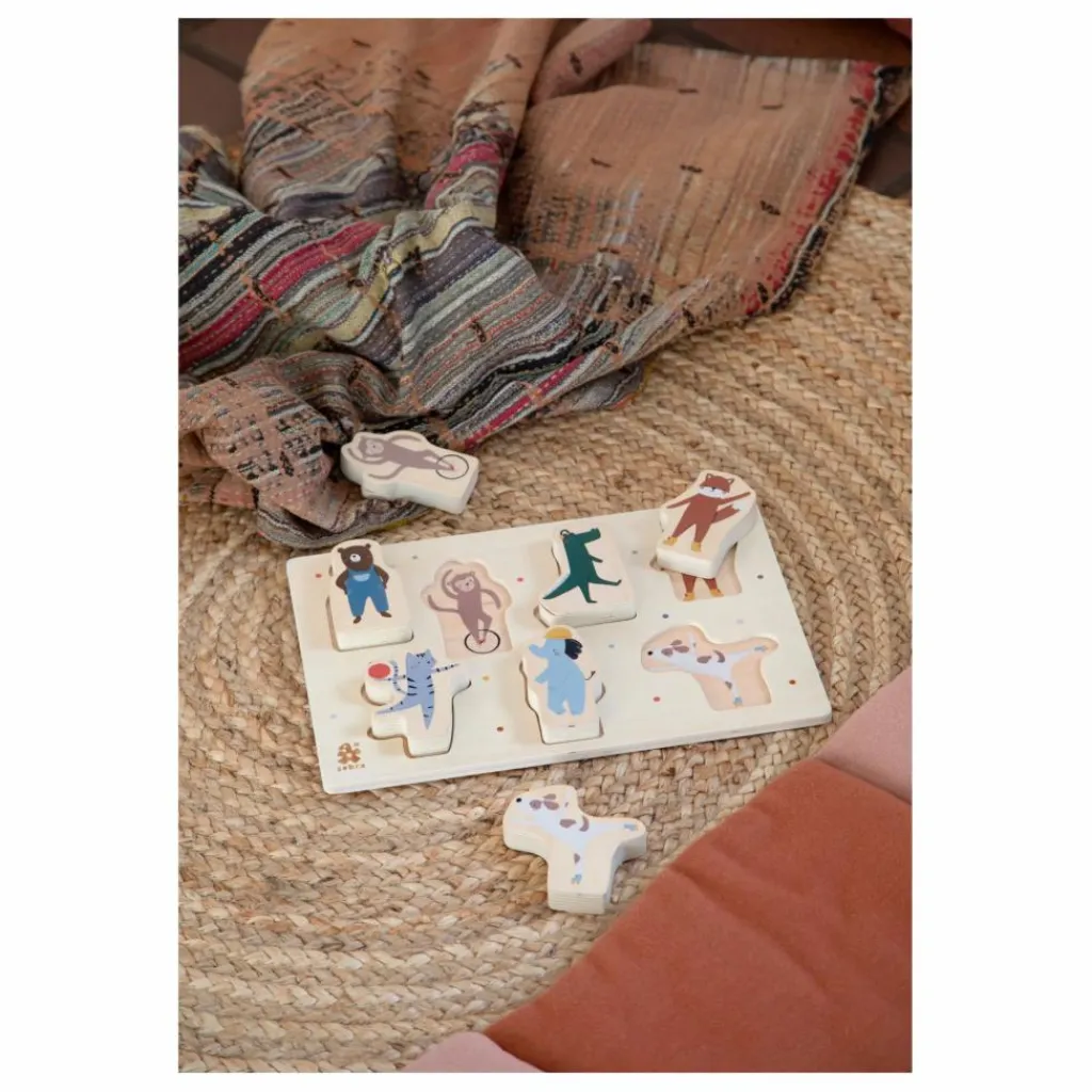 Sebra Jouets D'Éveil|Puzzle à encastrer Builders