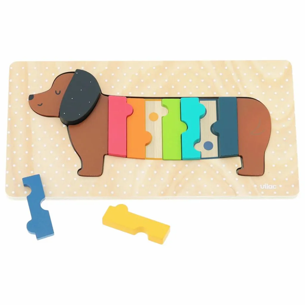 Vilac Puzzle à encastrer Chien - Andy Westface