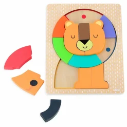 Vilac Puzzle à encastrer Lion - Andy Westface Multicolore Online