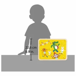 Janod Puzzle C'est la fête - 24 pièces Jaune Hot