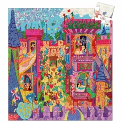 Best Djeco Puzzle Château féerique - 54 pièces Multicolore