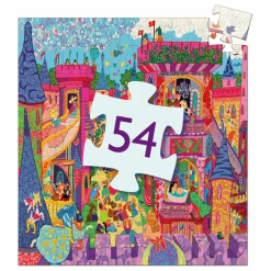 Best Djeco Puzzle Château féerique - 54 pièces Multicolore