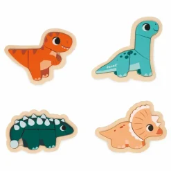 Janod Puzzle Dino - set de 4