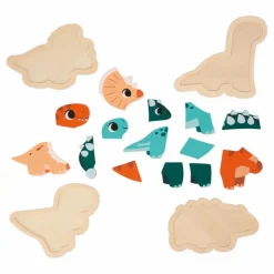 Janod Puzzle Dino - set de 4