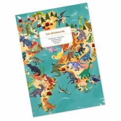 Janod Puzzles|Jeux Éducatifs|Puzzle éducatif Les Dinosaures - 200 pièces
