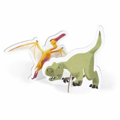 Janod Puzzles|Jeux Éducatifs|Puzzle éducatif Les Dinosaures - 200 pièces