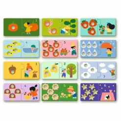 Best Djeco Puzzle Duo Premiers chiffres Multicolore