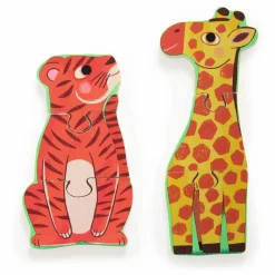 Djeco Puzzle en bois Coucou Tigre