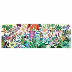 Djeco Puzzle géant Rainbow Tigers - 1000 pièces