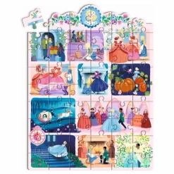 Djeco Puzzle histoire Cendrillon - 54 pièces