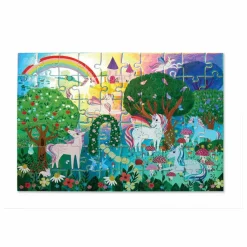 Crocodile Creek Puzzle holographique Licornes - 24 pièces