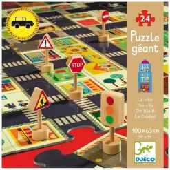 Djeco Puzzles|Jeux Éducatifs|Puzzle La ville