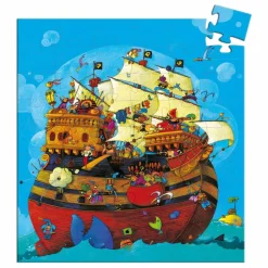 Djeco Puzzle Le bateau de Barberousse - 54 pièces