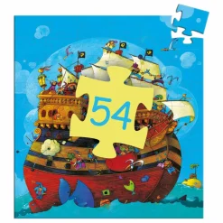 Djeco Puzzle Le bateau de Barberousse - 54 pièces