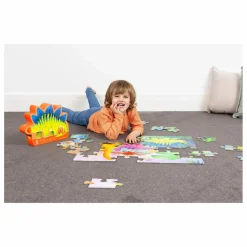 Crocodile Creek Puzzle Le monde des Dinosaures - 36 pièces