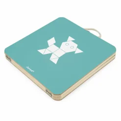 Janod Puzzles|Jeux Éducatifs|Puzzle magnétique Géométrique
