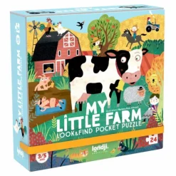 Londji Puzzles|Jeux Éducatifs|Puzzle My Little Farm - 24 pièces