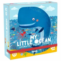 Londji Puzzles|Jeux Éducatifs|Puzzle My Little Ocean - 24 pièces