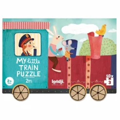 Londji Puzzle My little train Multicolore