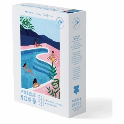 Outlet La Petite Épicerie Puzzle Pool Ladies par Maja Tomljanovic - 1000 pièces Multicolore