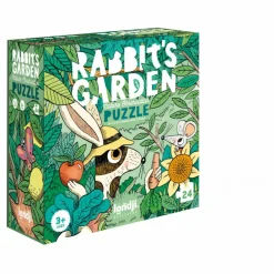 Londji Puzzle Rabbit's Garden - 24 pièces
