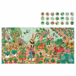 Londji Puzzle Rabbit's Garden - 24 pièces