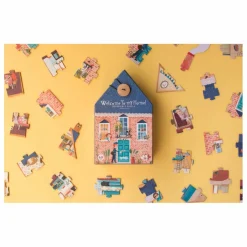 Londji Puzzles|Jeux Éducatifs|Puzzle recto-verso Welcome to my Home - 36 pièces