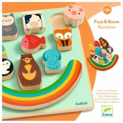 Djeco Puzzle relief Boom Rainbow