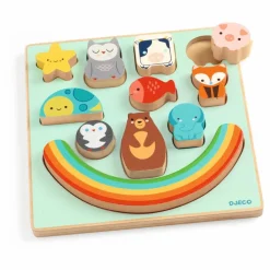 Djeco Puzzle relief Boom Rainbow