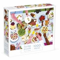 Homme Janod Puzzle Repas de famille - 1000 pièces