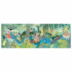 Djeco Puzzle River Party - 350 pièces Multicolore