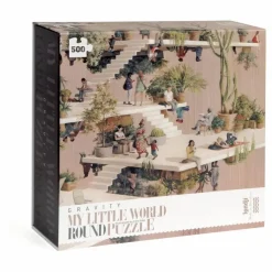 Discount Londji Puzzle rond Gravity 500 pièces Multicolore