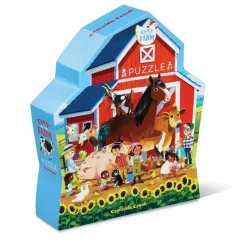 Crocodile Creek Puzzle Un jour à la ferme - 48 pièces