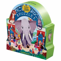 Crocodile Creek Puzzle Une journée au zoo - 48 pièces Multicolore