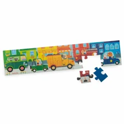 Moulin Roty Puzzle Véhicules - 24 pièces
