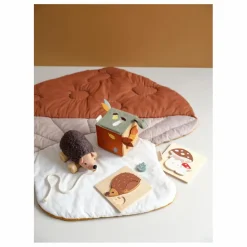 Fabelab Puzzles en bois Hérisson et champignon - Set de 2