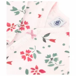 Petit Bateau Pyjama à Pieds Betany Coton Bio | Rose poudré