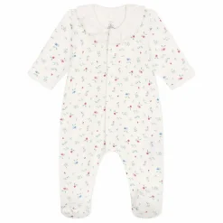 Petit Bateau Pyjamas Et Bodies|Pyjamas, Sous-Vêtements|Pyjama à Pieds Bolette Coton Bio |