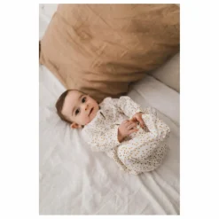 Rose in April Pyjama à pieds en jersey Amalia Mini-cœurs |