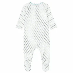 Bonton Pyjamas, Sous-Vêtements|Pyjamas Et Bodies|Pyjama à Pieds Jersey Etoiles - Collection No Sleep Club |