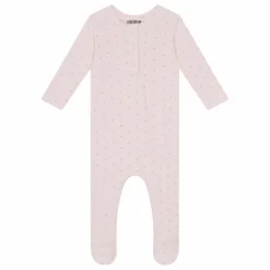 New Bonton Pyjama Avec Pieds Dors Bien | Rose poudré