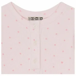 New Bonton Pyjama Avec Pieds Dors Bien | Rose poudré