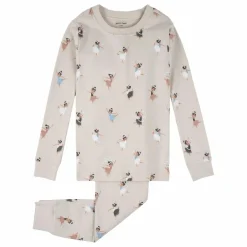 Enfant Petit Lem Pyjama Ballerines Coton Bio |