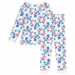 Petit Bateau Pyjama Bresilou Coton Bio | Blanc New